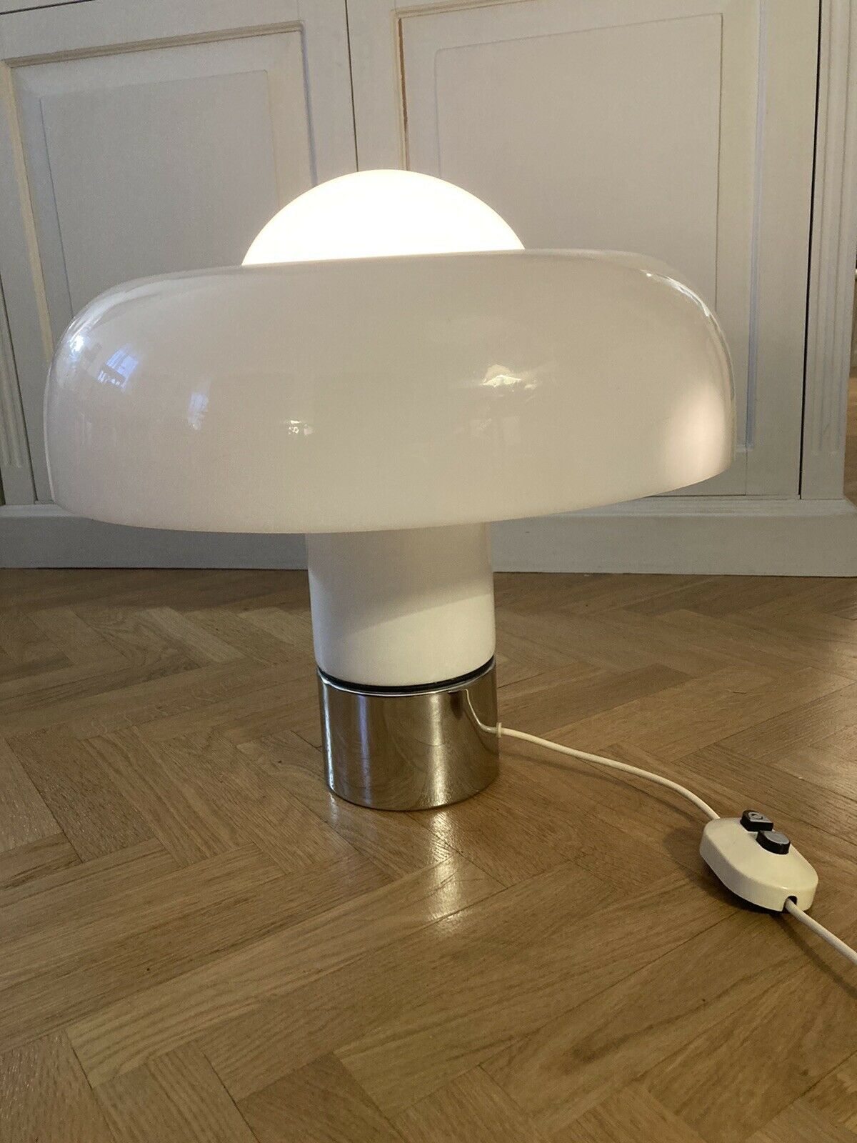 Vintage Lampe Guzzini Brumbury