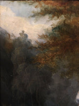 Tableau Peinture Cadre 19ème XIXème