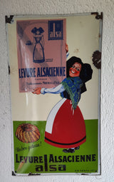 Ancienne plaque émaillée