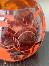 Vase pâte de verre Art Déco