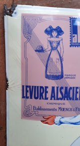 Ancienne plaque émaillée