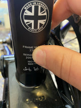 Vélo Pliant Brompton Noir