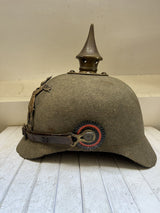 casque à pointe, spiked helmet,pickelhaube, Wurtemberg Mod 95 Ersatz