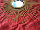 RARE GRAND MIROIR SOLEIL OEIL