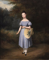 Tableau Peinture Cadre 19ème XIXème
