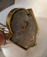 lampe ancienne en bronze