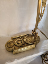 lampe ancienne en bronze