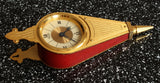 Horloge de table / horloge murale des années 60 calibre 229 / Jaeger-LeCoultre soufflet 8 jours