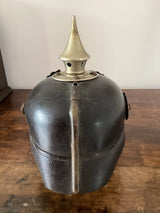 casque à pointe Pickelhaube De Pionnier Allemand 14 18