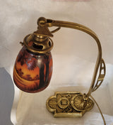 lampe ancienne en bronze