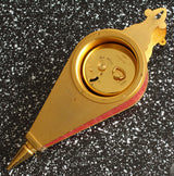 Horloge de table / horloge murale des années 60 calibre 229 / Jaeger-LeCoultre soufflet 8 jours