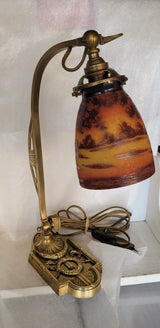lampe ancienne en bronze