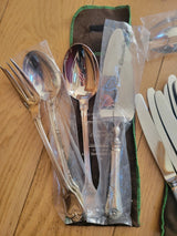Christofle Ménagère En Métal Argenté Service Complet De 90 Couverts Neuf Parfait