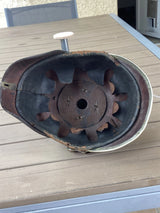 casque à pointe Pickelhaube De Pionnier Allemand 14 18