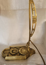 lampe ancienne en bronze