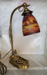 lampe ancienne en bronze