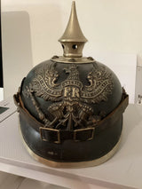 casque à pointe Pickelhaube De Pionnier Allemand 14 18