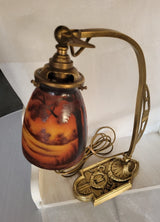 lampe ancienne en bronze