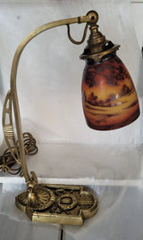 lampe ancienne en bronze