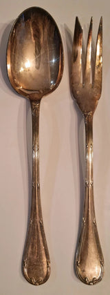 Ménagère Rubans Croisés – 119 pièces – Métal Argenté