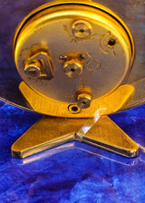 Réveil de table Jaeger-LeCoultre en lapis-lazuli doré